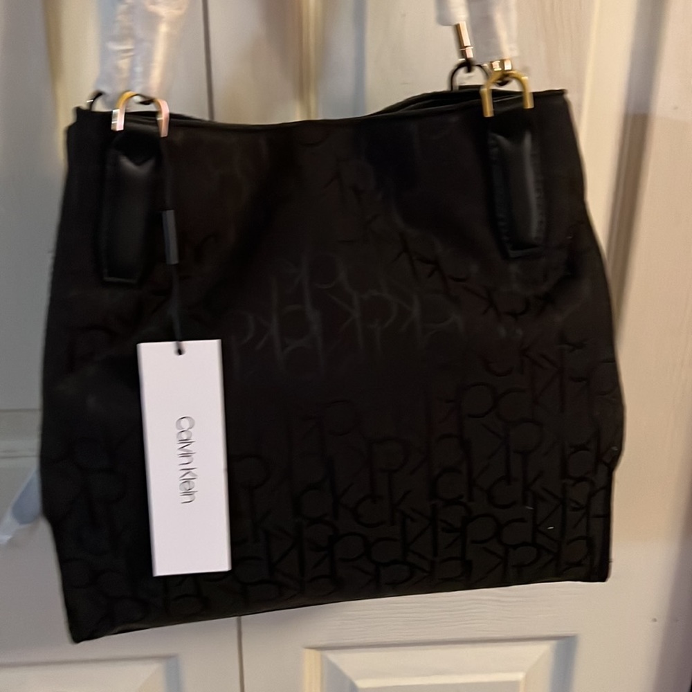 Calvin Klein black logo tote - Picture 2 of 11